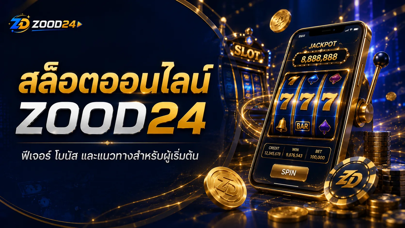 สล็อต ZOOD24 รีวิวเกมสล็อตยอดนิยม ฟีเจอร์โบนัส และคู่มือผู้เล่นใหม่