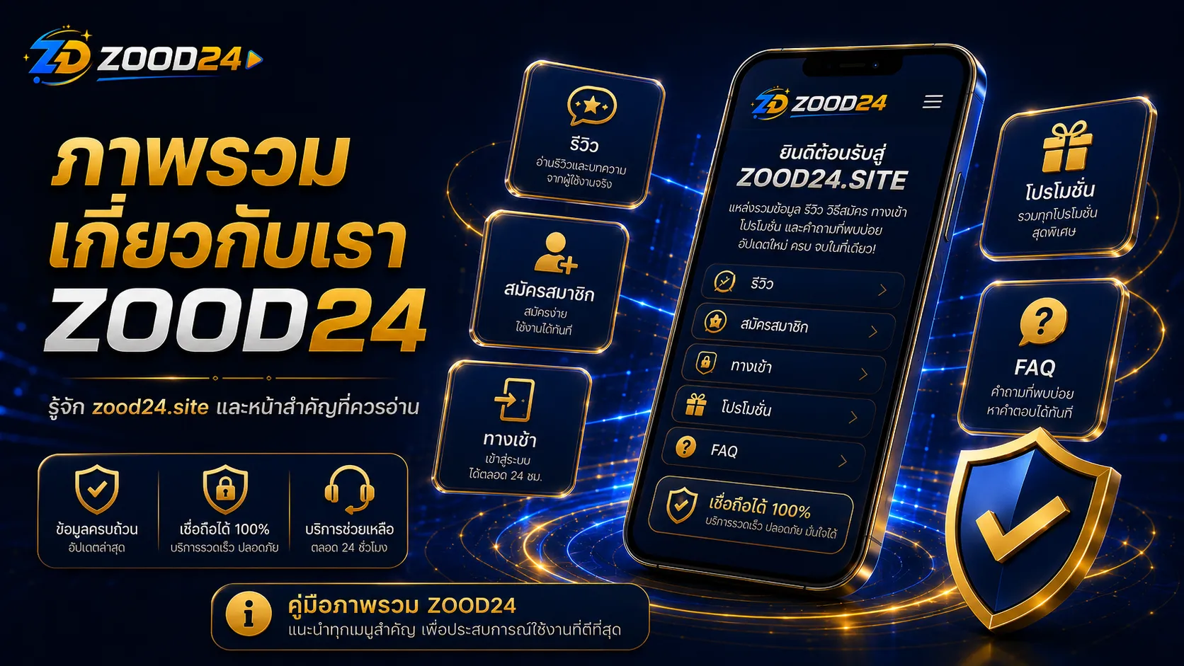ภาพรวมเกี่ยวกับเรา ZOOD24 และบทบาทของ zood24.site