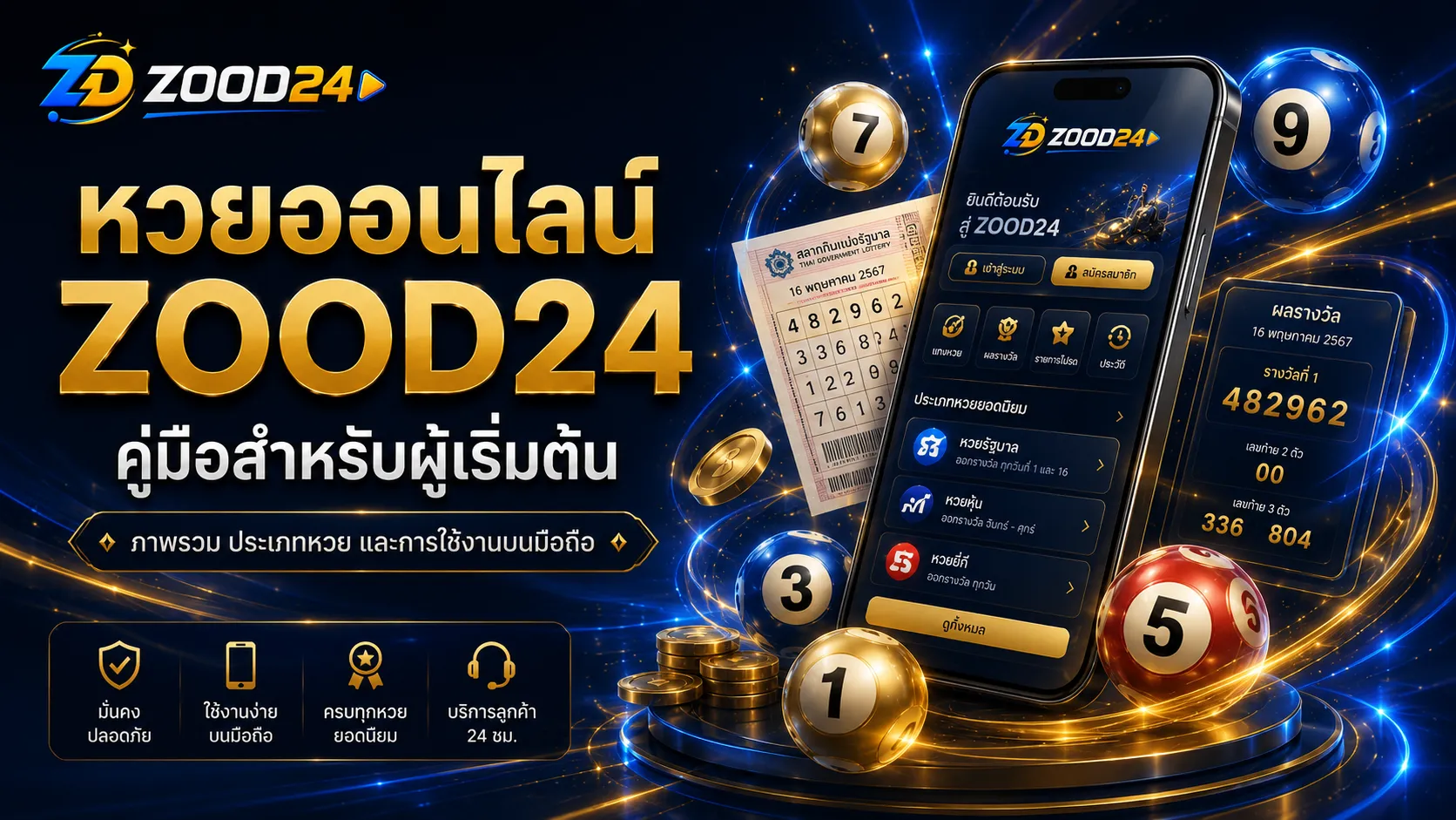 หวยออนไลน์ ZOOD24 คืออะไร คู่มือหวยสำหรับผู้เริ่มต้น