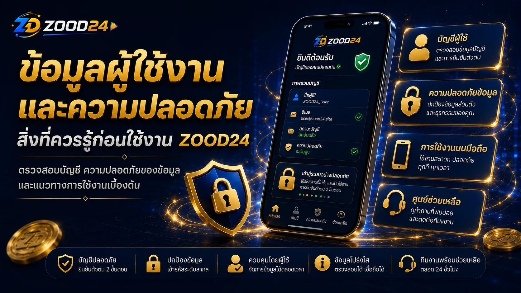 คุกกี้และเครื่องมือวิเคราะห์เว็บไซต์ ZOOD24
