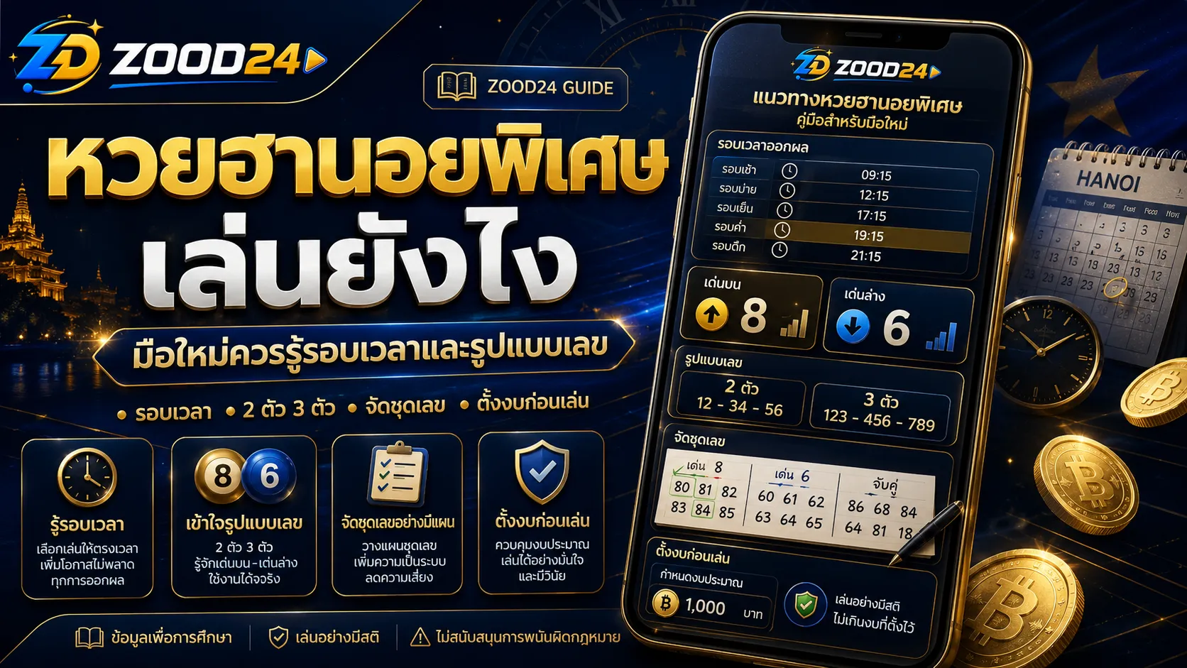 หวยฮานอยพิเศษเล่นยังไง มือใหม่ควรรู้รอบเวลาและรูปแบบเลข